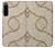 W3703 Mosaic Tiles Hülle Schutzhülle Taschen und Leder Flip für Sony Xperia 5 IV