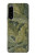 W3790 William Morris Acanthus Leaves Hülle Schutzhülle Taschen und Leder Flip für Sony Xperia 5 IV