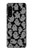 W3835 Cute Ghost Pattern Hülle Schutzhülle Taschen und Leder Flip für Sony Xperia 5 IV
