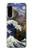W3851 World of Art Van Gogh Hokusai Da Vinci Hülle Schutzhülle Taschen und Leder Flip für Sony Xperia 5 IV