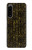 W3869 Ancient Egyptian Hieroglyphic Hülle Schutzhülle Taschen und Leder Flip für Sony Xperia 5 IV