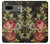 W3013 Vintage Antique Roses Hülle Schutzhülle Taschen und Leder Flip für Google Pixel 7