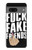 W3598 Middle Finger Fuck Fake Friend Hülle Schutzhülle Taschen und Leder Flip für Google Pixel 7