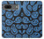 W3679 Cute Ghost Pattern Hülle Schutzhülle Taschen und Leder Flip für Google Pixel 7