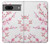 W3707 Pink Cherry Blossom Spring Flower Hülle Schutzhülle Taschen und Leder Flip für Google Pixel 7