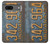 W3750 Vintage Vehicle Registration Plate Hülle Schutzhülle Taschen und Leder Flip für Google Pixel 7