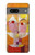 W3811 Paul Klee Senecio Man Head Hülle Schutzhülle Taschen und Leder Flip für Google Pixel 7