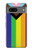 W3846 Pride Flag LGBT Hülle Schutzhülle Taschen und Leder Flip für Google Pixel 7