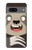 W3855 Sloth Face Cartoon Hülle Schutzhülle Taschen und Leder Flip für Google Pixel 7