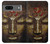 W3874 Buddha Face Ohm Symbol Hülle Schutzhülle Taschen und Leder Flip für Google Pixel 7