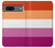 W3887 Lesbian Pride Flag Hülle Schutzhülle Taschen und Leder Flip für Google Pixel 7