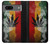 W3890 Reggae Rasta Flag Smoke Hülle Schutzhülle Taschen und Leder Flip für Google Pixel 7