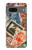 W3900 Stamps Hülle Schutzhülle Taschen und Leder Flip für Google Pixel 7