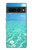 W3720 Summer Ocean Beach Hülle Schutzhülle Taschen und Leder Flip für Google Pixel 7 Pro