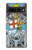 W3743 Tarot Card The Judgement Hülle Schutzhülle Taschen und Leder Flip für Google Pixel 7 Pro