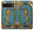 W3746 Tarot Card The World Hülle Schutzhülle Taschen und Leder Flip für Google Pixel 7 Pro