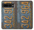 W3750 Vintage Vehicle Registration Plate Hülle Schutzhülle Taschen und Leder Flip für Google Pixel 7 Pro