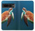 W3899 Sea Turtle Hülle Schutzhülle Taschen und Leder Flip für Google Pixel 7 Pro