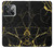 W2896 Gold Marble Graphic Printed Hülle Schutzhülle Taschen und Leder Flip für OnePlus Ace Pro
