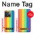W3699 LGBT Pride Hülle Schutzhülle Taschen und Leder Flip für OnePlus Ace Pro