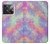 W3706 Pastel Rainbow Galaxy Pink Sky Hülle Schutzhülle Taschen und Leder Flip für OnePlus Ace Pro