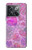 W3710 Pink Love Heart Hülle Schutzhülle Taschen und Leder Flip für OnePlus Ace Pro