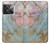 W3717 Rose Gold Blue Pastel Marble Graphic Printed Hülle Schutzhülle Taschen und Leder Flip für OnePlus Ace Pro