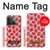 W3719 Strawberry Pattern Hülle Schutzhülle Taschen und Leder Flip für OnePlus Ace Pro