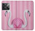 W3805 Flamingo Pink Pastel Hülle Schutzhülle Taschen und Leder Flip für OnePlus Ace Pro