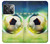 W3844 Glowing Football Soccer Ball Hülle Schutzhülle Taschen und Leder Flip für OnePlus Ace Pro
