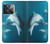 W3878 Dolphin Hülle Schutzhülle Taschen und Leder Flip für OnePlus Ace Pro
