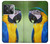 W3888 Macaw Face Bird Hülle Schutzhülle Taschen und Leder Flip für OnePlus Ace Pro