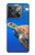 W3898 Sea Turtle Hülle Schutzhülle Taschen und Leder Flip für OnePlus Ace Pro