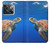 W3898 Sea Turtle Hülle Schutzhülle Taschen und Leder Flip für OnePlus Ace Pro