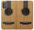 W0057 Acoustic Guitar Hülle Schutzhülle Taschen und Leder Flip für Motorola Moto G Power 2022, G Play 2023