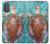 W1424 Sea Turtle Hülle Schutzhülle Taschen und Leder Flip für Motorola Moto G Power 2022, G Play 2023