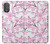 W1972 Sakura Cherry Blossoms Hülle Schutzhülle Taschen und Leder Flip für Motorola Moto G Power 2022, G Play 2023