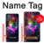 W2486 Rainbow Unicorn Nebula Space Hülle Schutzhülle Taschen und Leder Flip für Motorola Moto G Power 2022, G Play 2023