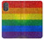 W2683 Rainbow LGBT Pride Flag Hülle Schutzhülle Taschen und Leder Flip für Motorola Moto G Power 2022, G Play 2023