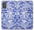 W2768 Willow Pattern Graphic Hülle Schutzhülle Taschen und Leder Flip für Motorola Moto G Power 2022, G Play 2023