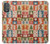 W2854 Cute Xmas Pattern Hülle Schutzhülle Taschen und Leder Flip für Motorola Moto G Power 2022, G Play 2023