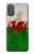 W2976 Wales Football Soccer Flag Hülle Schutzhülle Taschen und Leder Flip für Motorola Moto G Power 2022, G Play 2023