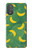 W3286 Banana Fruit Pattern Hülle Schutzhülle Taschen und Leder Flip für Motorola Moto G Power 2022, G Play 2023