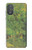 W3748 Van Gogh A Lane in a Public Garden Hülle Schutzhülle Taschen und Leder Flip für Motorola Moto G Power 2022, G Play 2023