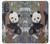 W3793 Cute Baby Panda Snow Painting Hülle Schutzhülle Taschen und Leder Flip für Motorola Moto G Power 2022, G Play 2023