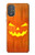 W3828 Pumpkin Halloween Hülle Schutzhülle Taschen und Leder Flip für Motorola Moto G Power 2022, G Play 2023