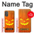 W3828 Pumpkin Halloween Hülle Schutzhülle Taschen und Leder Flip für Motorola Moto G Power 2022, G Play 2023