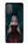 W3847 Lilith Devil Bride Gothic Girl Skull Grim Reaper Hülle Schutzhülle Taschen und Leder Flip für Motorola Moto G Power 2022, G Play 2023