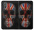 W3848 United Kingdom Flag Skull Hülle Schutzhülle Taschen und Leder Flip für Motorola Moto G Power 2022, G Play 2023