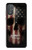 W3850 American Flag Skull Hülle Schutzhülle Taschen und Leder Flip für Motorola Moto G Power 2022, G Play 2023